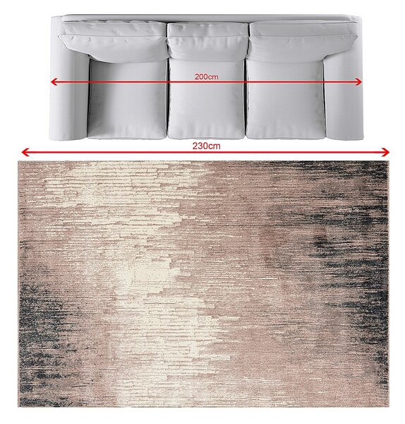 Koberec Sevilla dusty rose/paper white 160x230cm