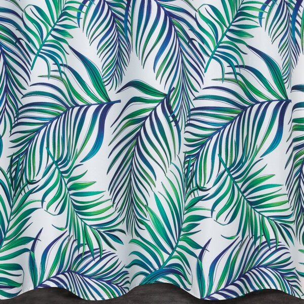 ZÁVES NA KRÚŽKOCH PALMS 02 140X250 CM VZOROVANÁ