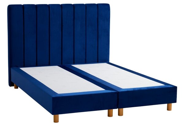 Posteľ Pasadena s prešívaným čelom, boxspring standard, plastic, Malcolm 31, 180x200 cm
