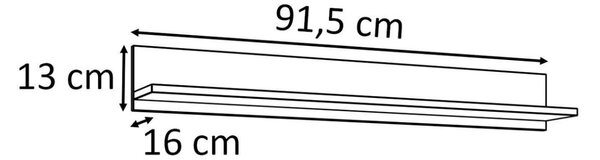 OBÝVACIA STENA THEO S VIEDENSKÝM VÝPLETOM + DUB PUCCINI