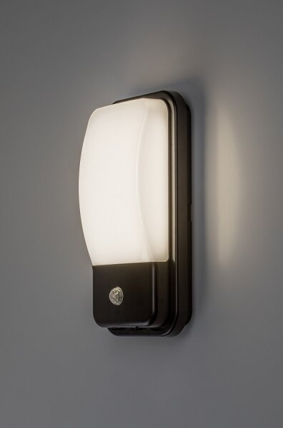 Rabalux 77233 - LED Vonkajšie nástenné svietidlo so senzorom MATZEN 20W/230V IP65