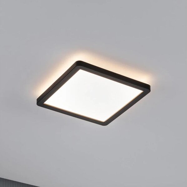 Paulmann 79920 - LED/11,2W stmievateľný panel ATRIA 230V 3000K 19x19 cm čierny