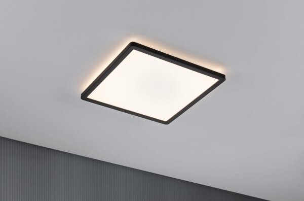 Paulmann 79921 - LED/16W Stmievateľný panel ATRIA 230V 3000K 29,3x29,3 cm čierna