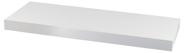 Autronic - Polička nástenná 60 cm, MDF, farba biely mat, baleno v ochranej fólii - P-001 WT2