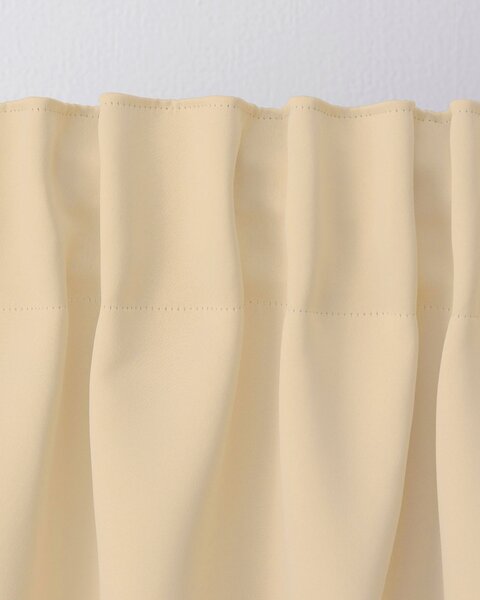 Zatemňovací záves na riasiacu pásku svetlo béžová 140 x 280 cm 1 ks