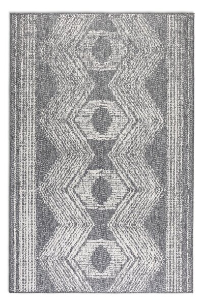 ELLE Decoration koberce Kusový koberec Gemini 106008 Silver z kolekcie Elle – na von aj na doma - 80x150 cm