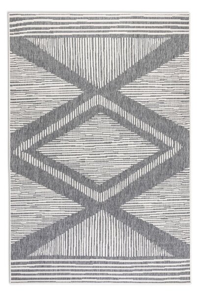 ELLE Decoration koberce Kusový koberec Gemini 106013 Silver z kolekcie Elle – na von aj na doma - 80x150 cm