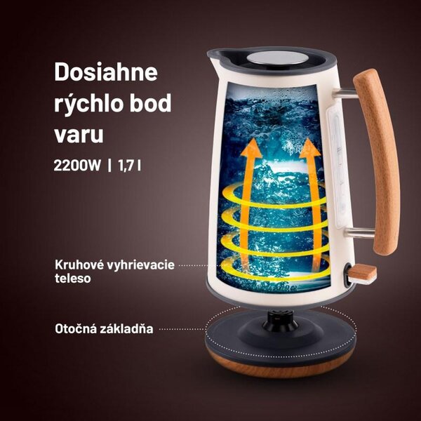 Lauben Electric Kettle 17CR - Rýchlovarná kanvica
