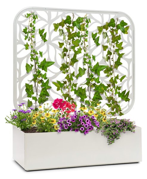 Blumfeldt Almere, súprava kvetináčov a mreží, 110 x 140 x 40 cm, kovové, interiérové / exteriérové