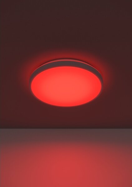 Eglo 300689 -LED RGBW stmievateľné stropné svietidlo MONTARELLINO-Z LED/18,5W/230V biela + diaľkový ovládač