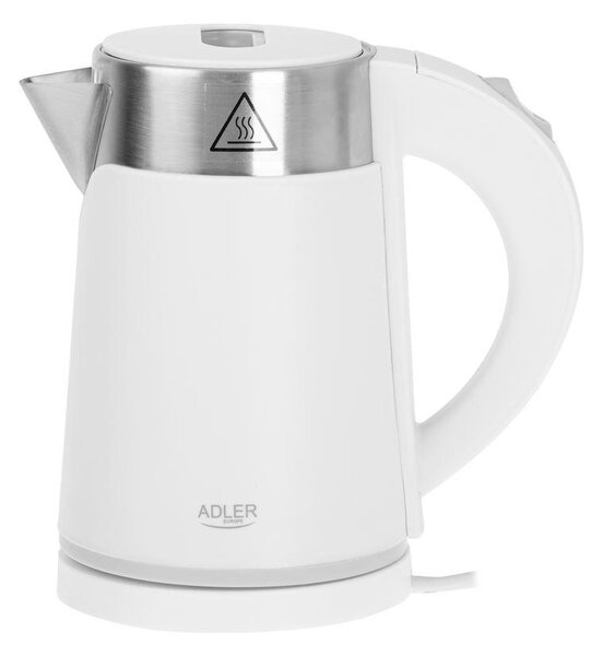 Adler AD1372W - Rýchlovarná kanvica biela