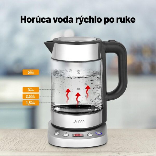 Lauben EK17GS - Rýchlovarná kanvica