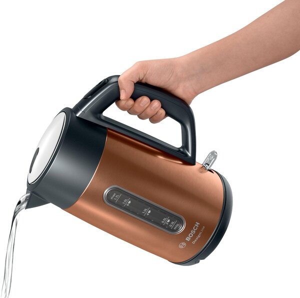 Bosch TWK 4P439 - Rýchlovarná kanvica nerez medená
