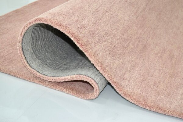 Asra , Ručne všívaný kusový koberec wool pink, 40x60, ružová, obývacia izba