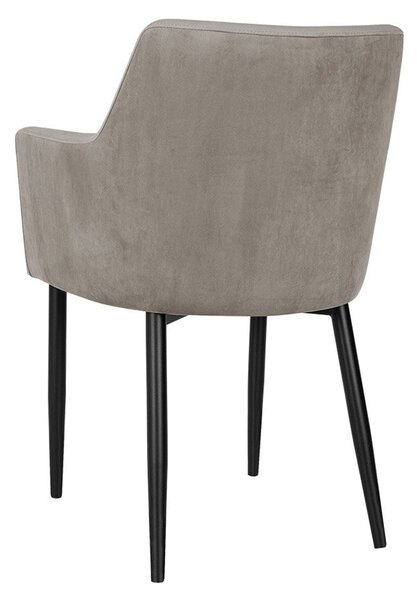 Mirjan24 Stolička Ralido, Dostupné poťahy: Magic Velvet 2240, Farby nožičiek: čierna 5903211284847
