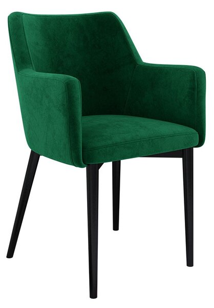 Mirjan24 Stolička Ralido, Dostupné poťahy: Magic Velvet 2240, Farby nožičiek: čierna 5903211284847