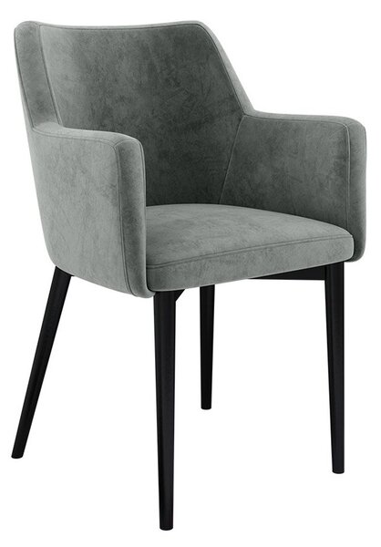 Mirjan24 Stolička Ralido, Dostupné poťahy: Magic Velvet 2240, Farby nožičiek: čierna 5903211284847