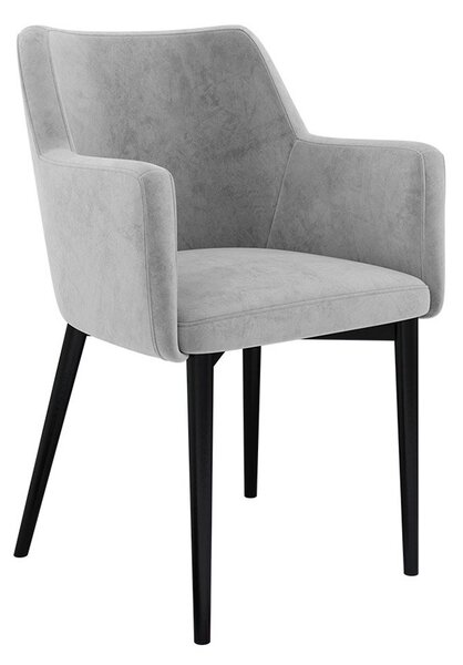Mirjan24 Stolička Ralido, Dostupné poťahy: Magic Velvet 2240, Farby nožičiek: čierna 5903211284847