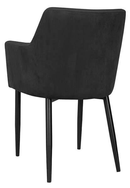 Mirjan24 Stolička Ralido, Dostupné poťahy: Magic Velvet 2240, Farby nožičiek: čierna 5903211284847