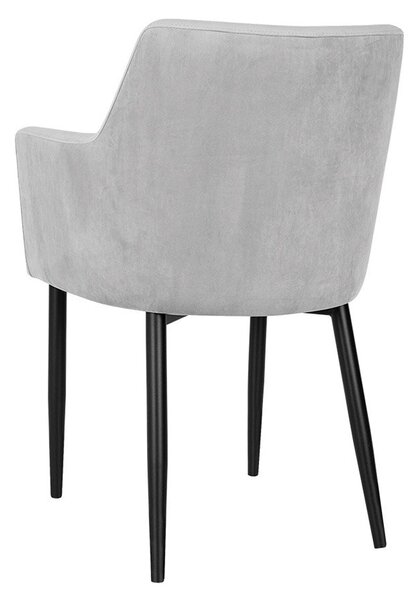 Mirjan24 Stolička Ralido, Dostupné poťahy: Magic Velvet 2240, Farby nožičiek: čierna 5903211284847