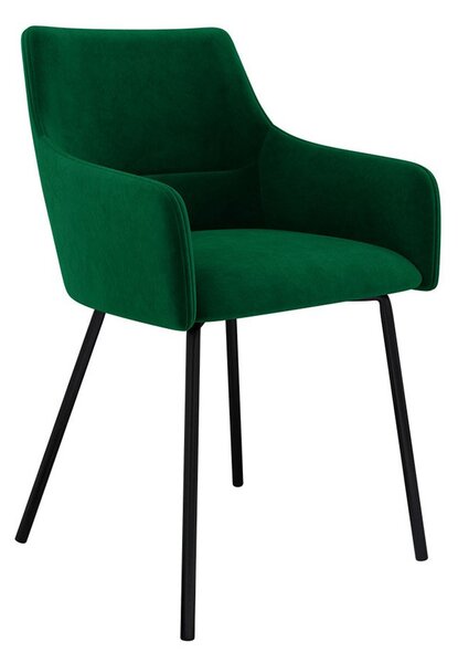 Mirjan24 Stolička Wenisz, Dostupné poťahy: Magic Velvet 2209, Farby nožičiek: čierna 5903211284946