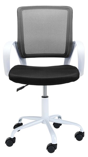 Ak furniture Detská otočná stolička FAUN čierna