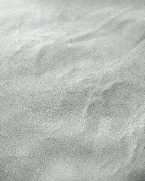 Ľanová posteľná bielizeň Linen 150x200 cm farba produktu sivá látka polopriehľadný, zapletaná