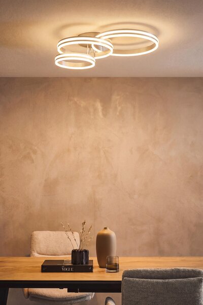 STROPNÉ LED SVIETIDLO, 80/60/20 cm Novel - Interiérové svietidlá