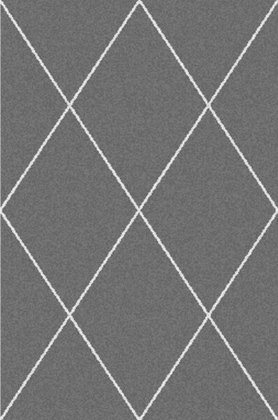 Koberec Royal Rhombs dark grey/cream 160x230cm