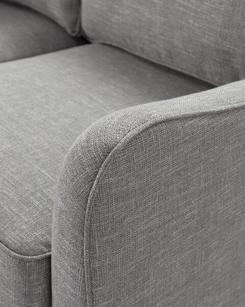 Pohovka Venuste grey linen pre 2 osoby