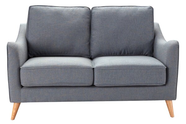 Pohovka Venuste denim blue/brown pre 2 osoby