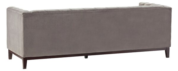 Pohovka Velvet Elite grey pre 3 osoby