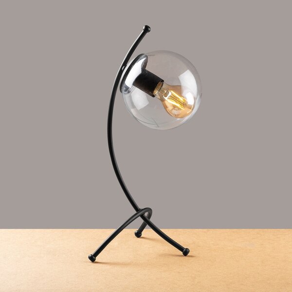 Opviq Stolová lampa Yay čierna
