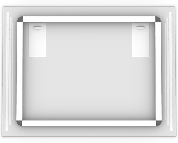 LED zrkadlo Art Deco Aumentato - Horizontálne Veľkosť Zrkadla (šírka x výška): 70x50 cm, Ovládanie: wifi aplikácia (+30€), Farba osvetlenia: Studená biela (+0€)