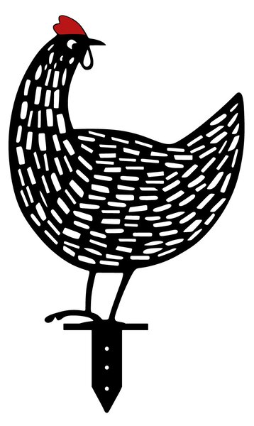 NovýNábytok.sk Dekoratívna sada kovových doplnkov do záhrady Chick (čierna). Akcia -16%. Vlastná spoľahlivá doprava až k Vám domov. 1083190