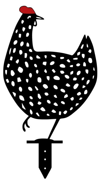 NovýNábytok.sk Dekoratívna sada kovových doplnkov do záhrady Chick (čierna). Akcia -16%. Vlastná spoľahlivá doprava až k Vám domov. 1083190