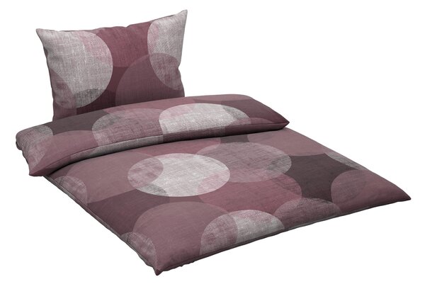 POSTEĽNÁ BIELIZEŇ, flanel, hnedofialová, 200/200 cm Esposa - Obliečky & plachty