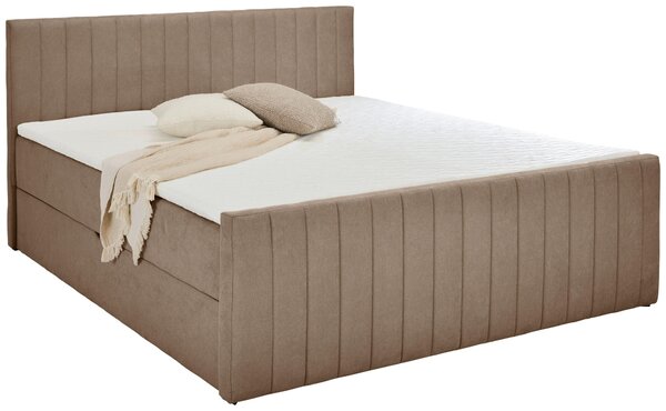 AMERICKÁ POSTEĽ, 140/200 cm, taupe Boxxx - Online Only spálne, Online Only