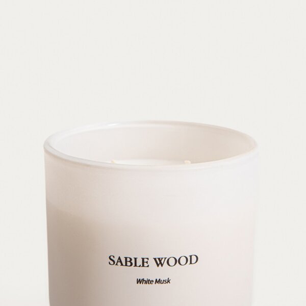 Sviečka SABLE WOOD White Musk 775208