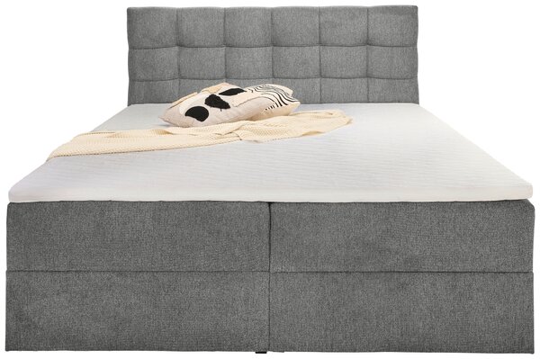 AMERICKÁ POSTEĽ, 160/200 cm, sivá Boxxx - Online Only spálne, Online Only