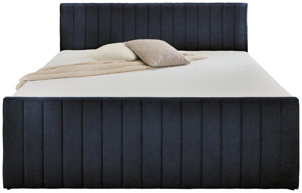 AMERICKÁ POSTEĽ, 180/200 cm, antracitová Boxxx - Online Only spálne, Online Only