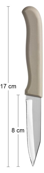 Kuchynský nôž Denis 17 cm - béžová