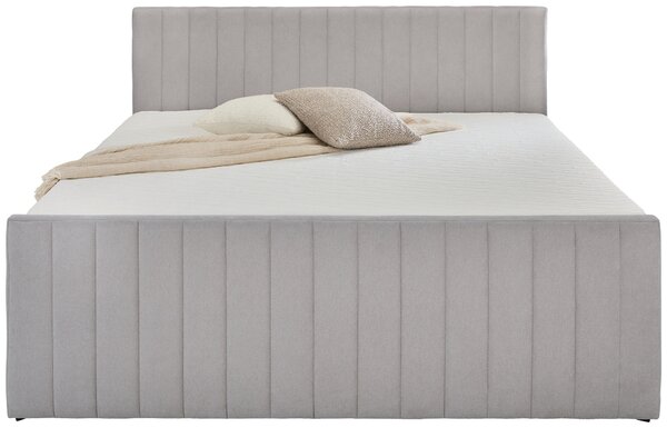 AMERICKÁ POSTEĽ, 140/200 cm, svetlosivá Boxxx - Online Only spálne, Online Only