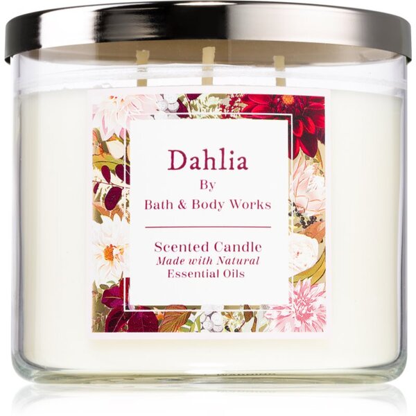 Bath & Body Works Dahlia vonná sviečka 411 g