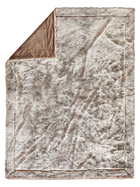 KOŽUŠINOVÁ DEKA, polyakryl, 150/200 cm Novel - Textil do domácnosti