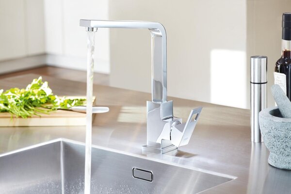 GROHE Eurocube - Páková drezová batéria, chróm 31255000
