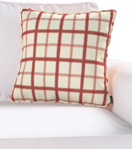 Gabika so šnúrkou, obliečka na vankúš farba produktu červená látka vzorované
