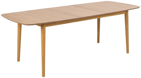 JEDÁLENSKÝ STÔL, dub, prírodná farba, farba duba, 180-219/90/75 cm P & B - Online Only jedálne, Online Only