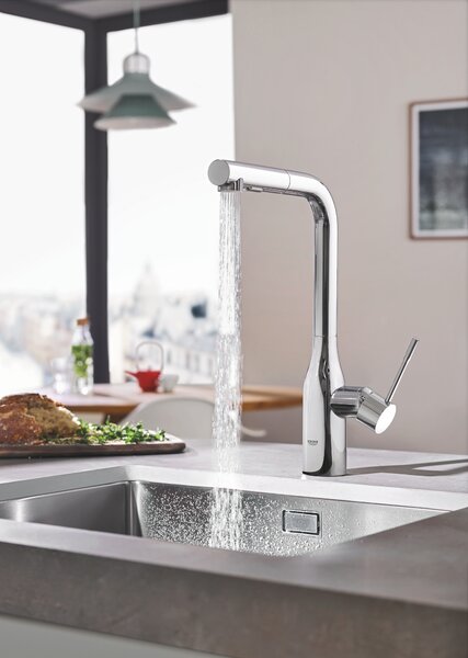 GROHE Essence - Páková drezová batéria, chróm 30270000