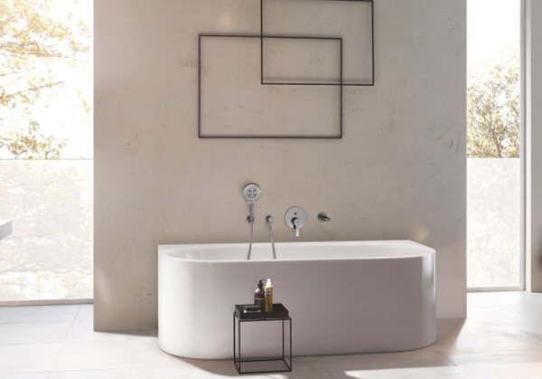 GROHE Rainshower SmartActive 130 - Ručná sprcha s 3 prúdmi, kartáčovaný Hard Graphite 26574AL0